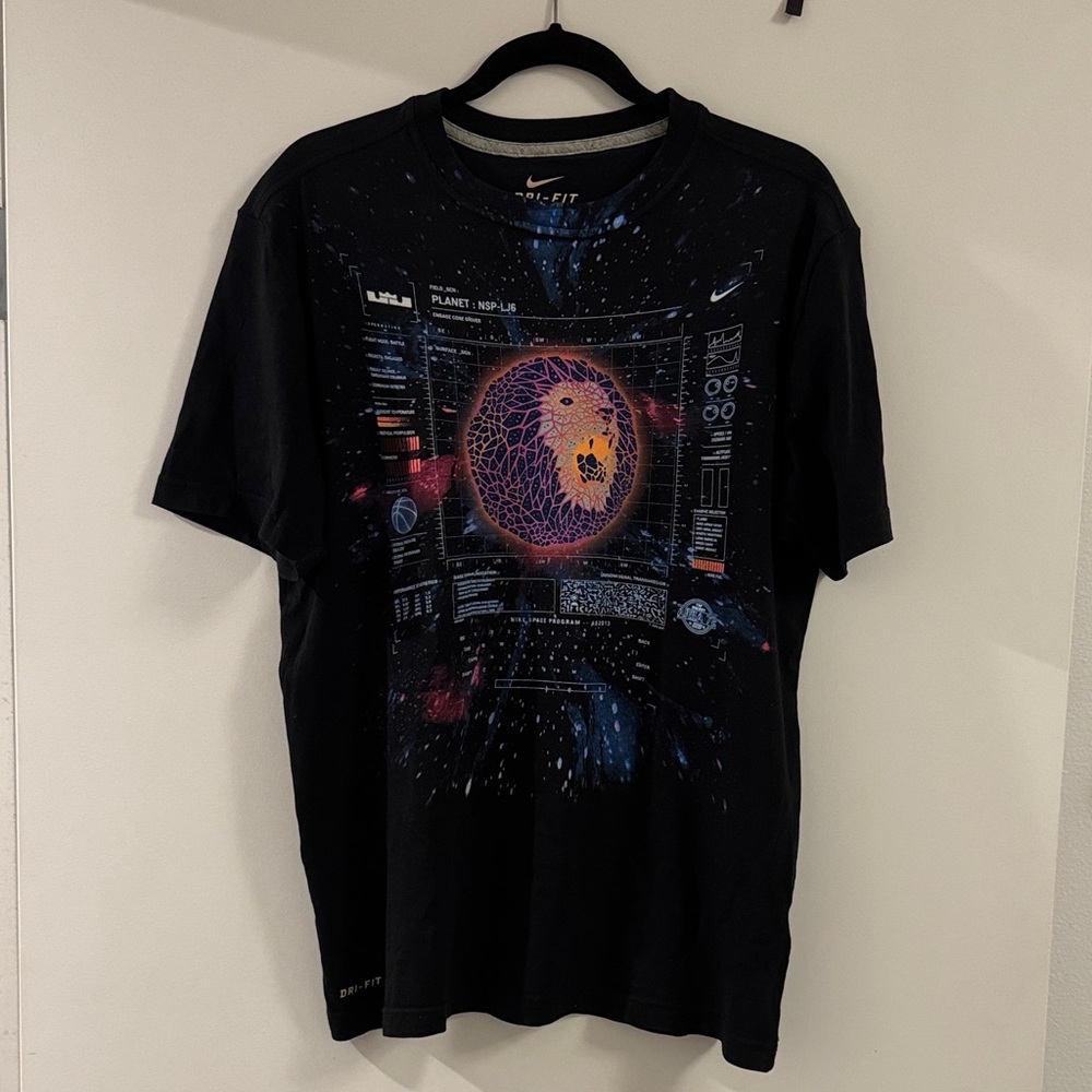 Nike LeBron X Black T-Shirt